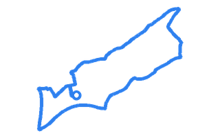 Route shape for Route 9 at Taunton DTC