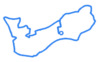 Route shape for Route 15 at Taunton DTC
