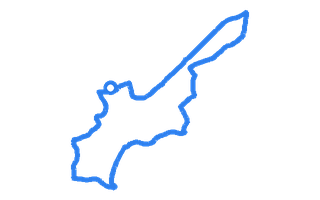 Route shape for Route 1 at Telford DTC