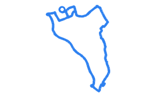 Route shape for Route 3 at Telford DTC