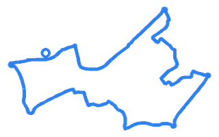 Route shape for Route 4 at Telford DTC