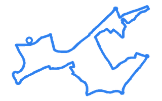 Route shape for Route 5 at Telford DTC
