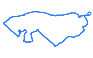 Route shape for Route 15 at Telford DTC
