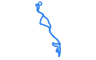 Route shape for Route 17 (NEW) at Telford DTC