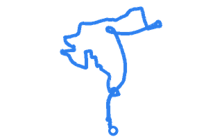 Route shape for Route 6 at Tilbury DTC