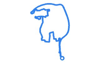 Route shape for Route 7 at Tilbury DTC