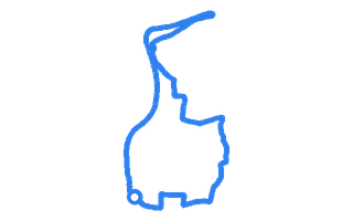 Route shape for Route 16 (NEW) at Tilbury DTC