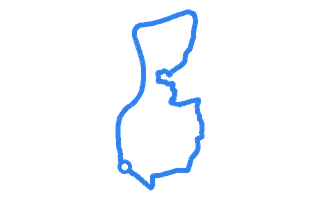 Route shape for Route 17 (NEW) at Tilbury DTC