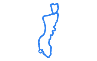 Route shape for Route 18 (NEW) at Tilbury DTC