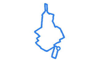 Route shape for Route 5 at Tolworth DTC