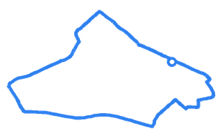 Route shape for Route 8 at Tolworth DTC