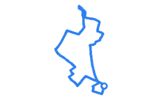 Route shape for Route 11 at Tolworth DTC