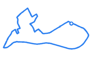Route shape for Route 15 (NEW) at Tolworth DTC