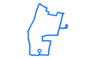 Route shape for Route 1 at Tottenham (The Selby Centre) DTC