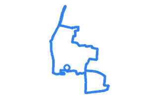 Route shape for Route 5 at Tottenham (The Selby Centre) DTC