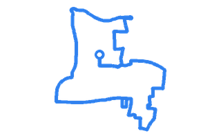 Route shape for Route 8 at Tottenham (The Selby Centre) DTC