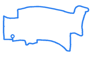Route shape for Route 20 (NEW) at Tottenham (The Selby Centre) DTC