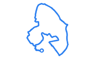 Route shape for Route 7 at Trowbridge DTC