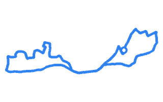 Route shape for Route 15 (NEW) at Tunbridge Wells DTC