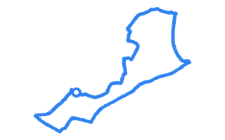 Route shape for Route 17 (NEW) at Tunbridge Wells DTC