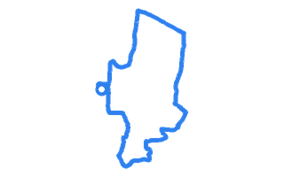 Route shape for Route 2 at Uxbridge (London) DTC