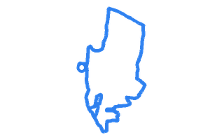Route shape for Route 5 at Uxbridge (London) DTC