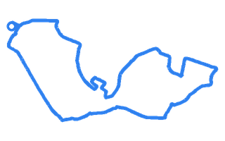 Route shape for Route 8 at Wakefield DTC