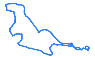 Route shape for Route 17 at Wakefield DTC