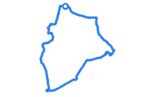 Route shape for Route 3 at Walton DTC