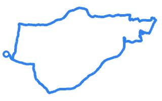 Route shape for Route 5 at Walton DTC