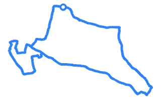 Route shape for Route 9 at Walton DTC