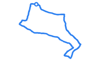 Route shape for Route 12 at Walton DTC