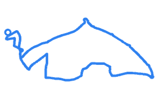 Route shape for Route 2 at Warrington DTC
