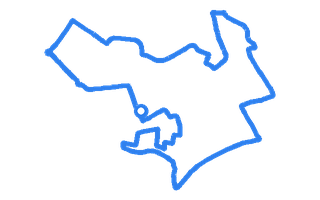 Route shape for Route 6 at Warrington DTC
