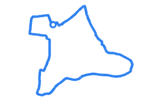 Route shape for Route 16 (NEW) at Warrington DTC