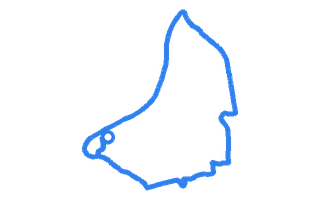 Route shape for Route 4 (NEW) at Warwick (Wedgenock House) DTC
