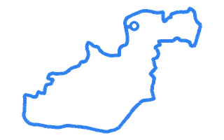 Route shape for Route 8 (NEW) at Warwick (Wedgenock House) DTC