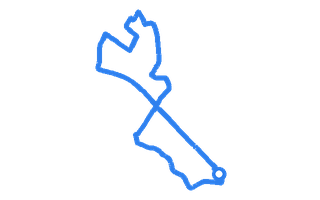 Route shape for Route 5 at Watford DTC