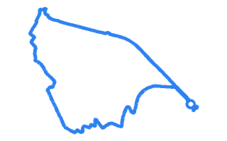 Route shape for Route 6 at Watford DTC