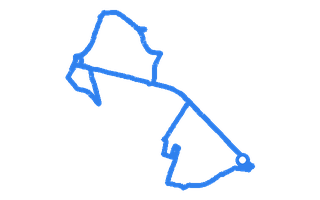 Route shape for Route 10 at Watford DTC