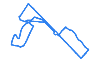 Route shape for Route 12 at Watford DTC