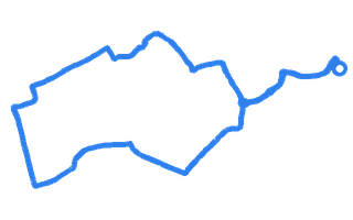 Route shape for Route 4 (NEW) at Wednesbury DTC