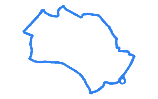 Route shape for Route 9 at Wednesbury DTC
