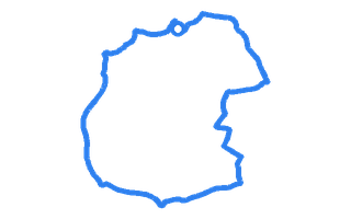 Route shape for Route 13 at Wednesbury DTC