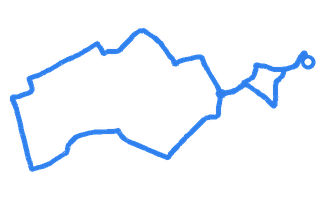 Route shape for Route 15 (NEW) at Wednesbury DTC