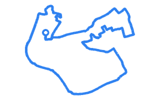 Route shape for Route 7 at Wellingborough DTC