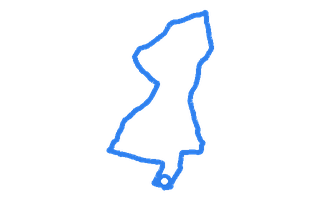 Route shape for Route 12 at Wellingborough DTC