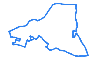 Route shape for Route 9 at West Wickham (London) DTC