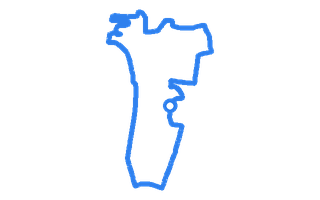 Route shape for Route 2 at Weston-super-Mare DTC