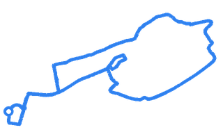 Route shape for Route 4 at Weston-super-Mare DTC